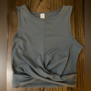 Athletic cropped top